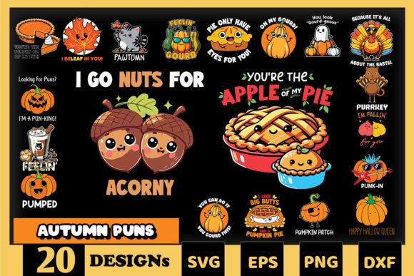 Autumn Puns SVG Bundle: A Designer's Review