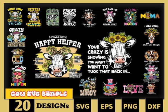 Funny Cow SVG Bundle: A Designer's Review