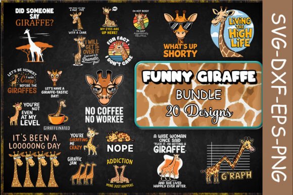 Funny Giraffe SVG Bundle: A Designer Review