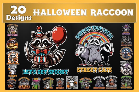 Halloween Raccoon SVG Bundle Review