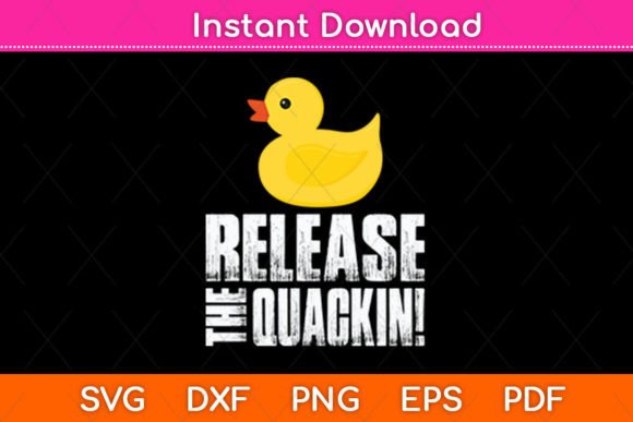 Release the Quackin Rubber Ducks Funny Design Review