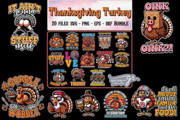 Thanksgiving Turkey SVG Bundle: A Designer Review