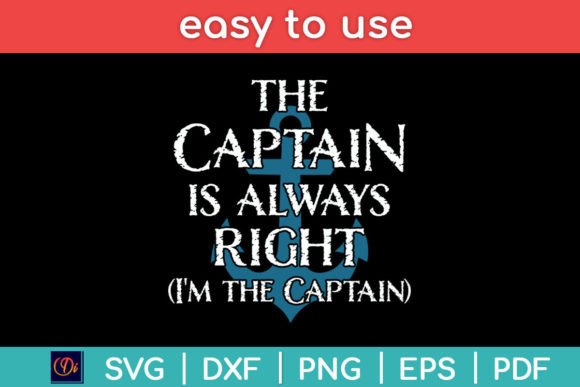 The Captain Is Always Right Embroidery Review