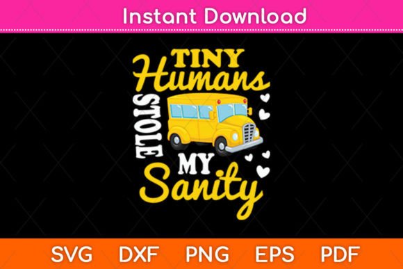 Tiny Humans Stole My Sanity School Bus Review