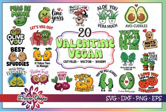 Valentine Vegan SVG Bundle: A Designer's Review